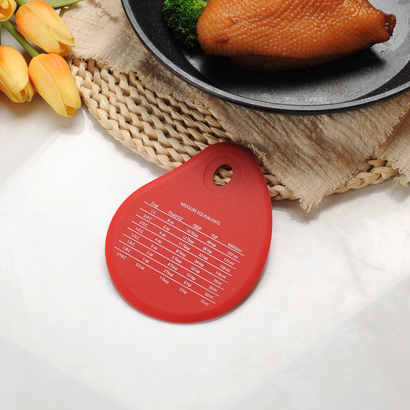 CozyNest Silicone integrated hand-held cake scraper baking tool