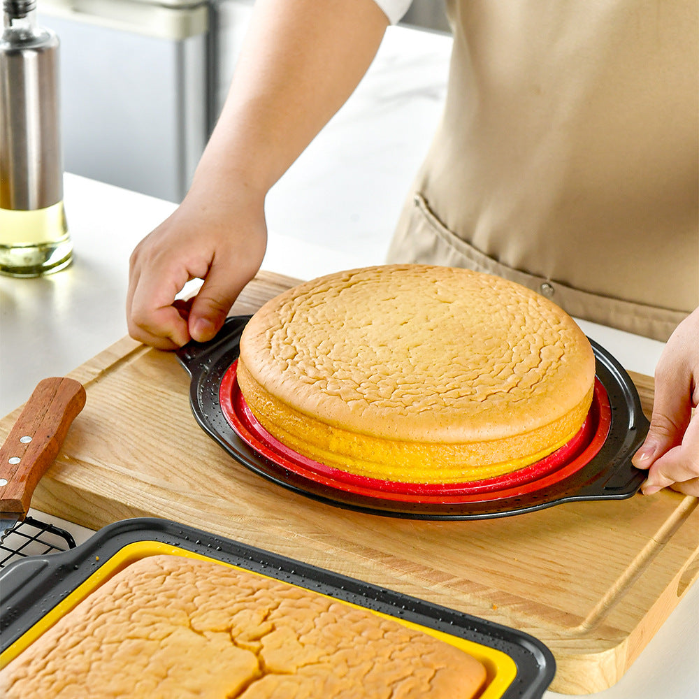 CozyNest Creative folding silicone cake mold