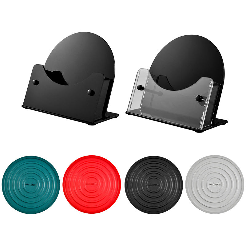 CozyNest High temperature resistant silicone thermal insulation pad with storage seat