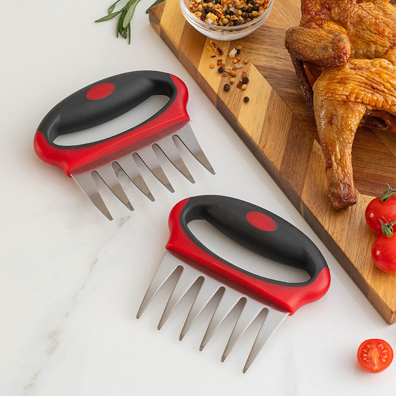 CozyNest Stainless steel bear claw meat divider BBQ barbecue tool