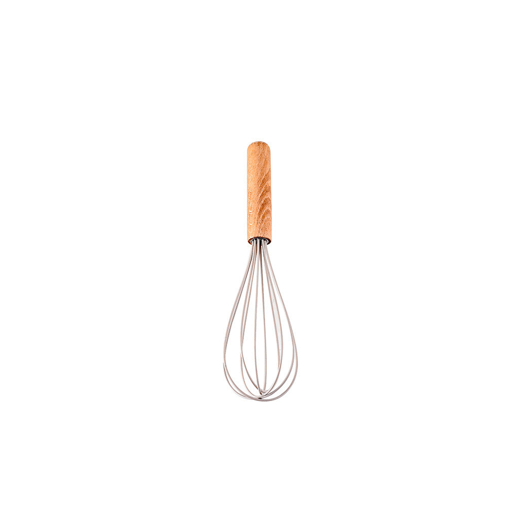 CozyNest Wooden handle silicone kitchenware 11-piece set, heat-proof tail cover, handle cooking silicone spoon kitchenware set kitchen