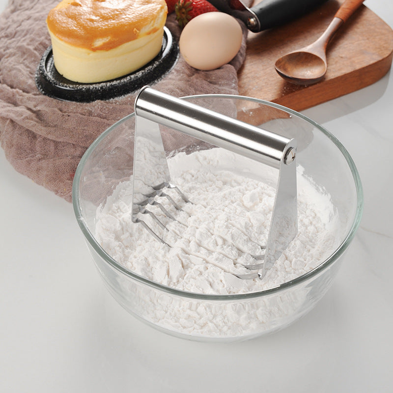 CozyNest Stainless steel manual cream cutter beater mixer