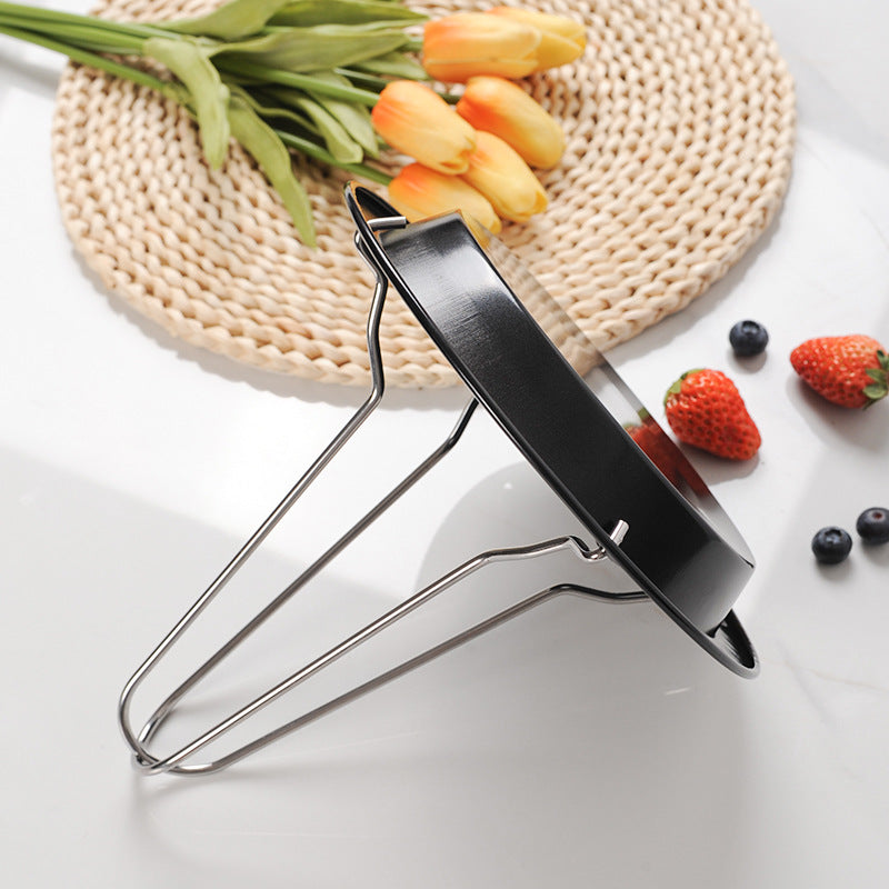 CozyNest Stainless Steel Removable Turkey Rack BBQ Tools BBQ Holder