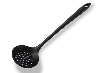 CozyNest silicone kitchenware integrated heat-resistant non-stick long  large colander spatula spoon