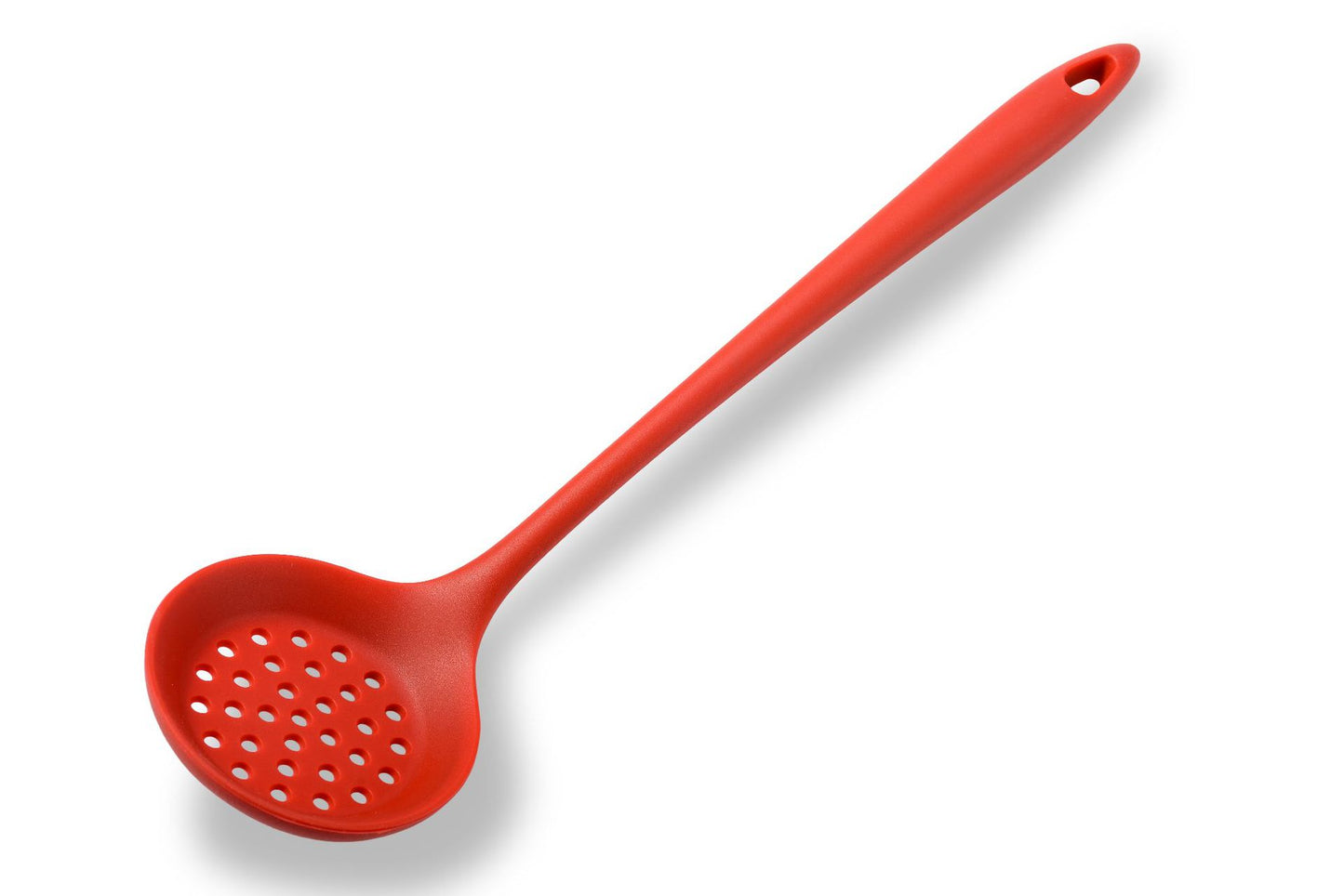 CozyNest silicone kitchenware integrated heat-resistant non-stick long  large colander spatula spoon