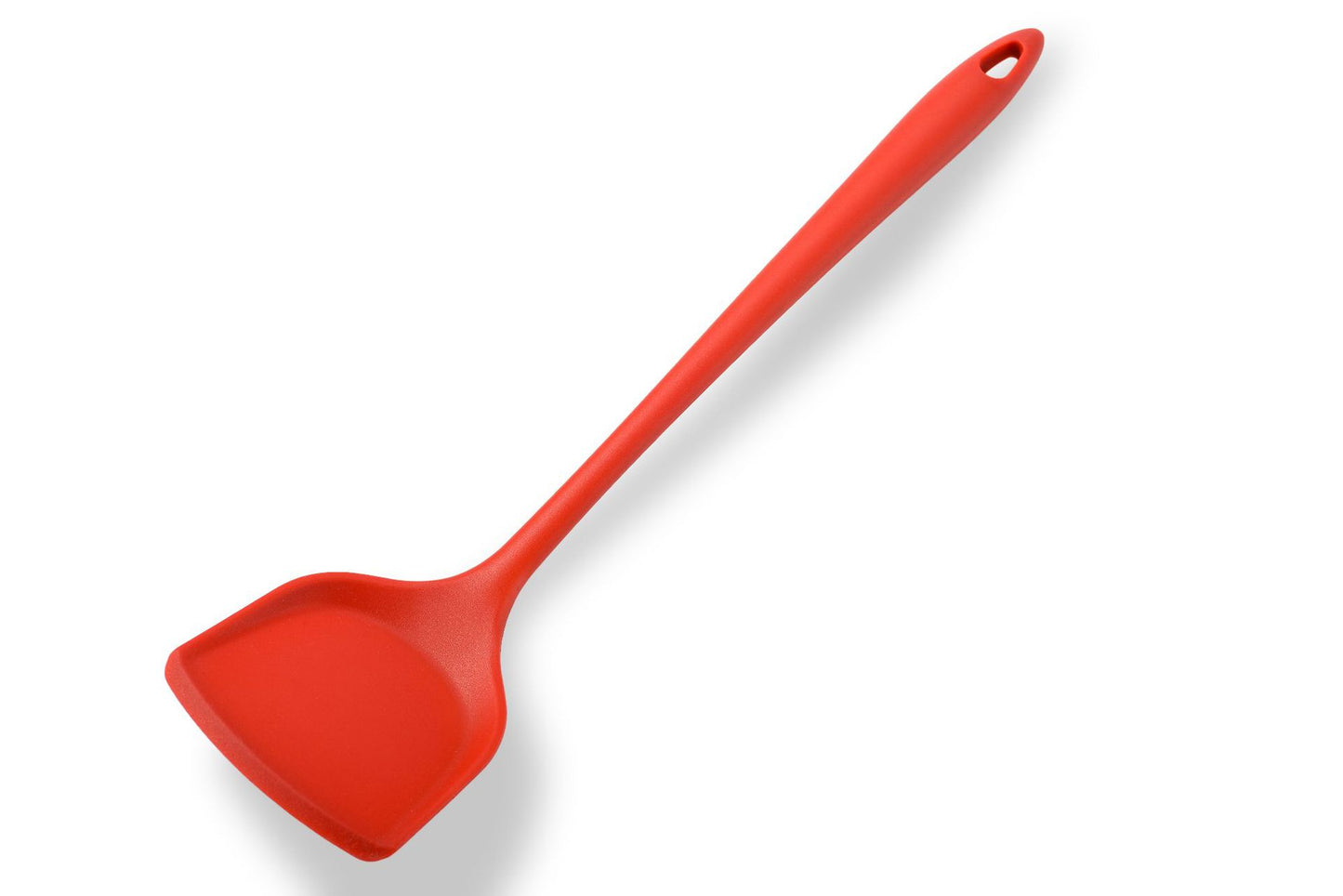 CozyNest silicone kitchenware integrated heat-resistant non-stick long  large colander spatula spoon