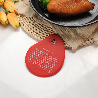 CozyNest Silicone integrated hand-held cake scraper baking tool