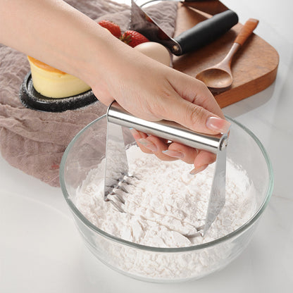 CozyNest Stainless steel manual cream cutter beater mixer