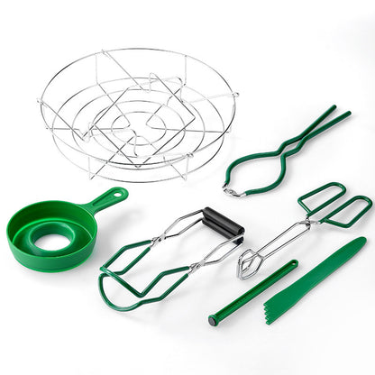CozyNest Jam making kitchen tools 7-piece set Anti-scalding can jaw set, non-slip basket set