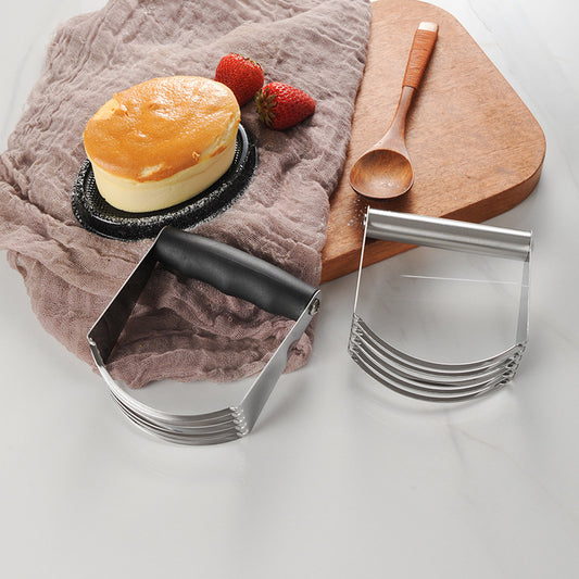 CozyNest Stainless steel manual cream cutter beater mixer