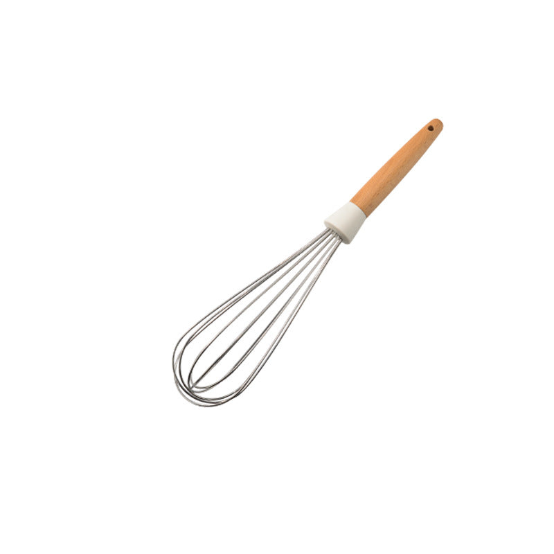 CozyNest Customized wooden handle silicone kitchen set 10-piece set, kitchen tools non-stick pan shovel spoon kitchen set